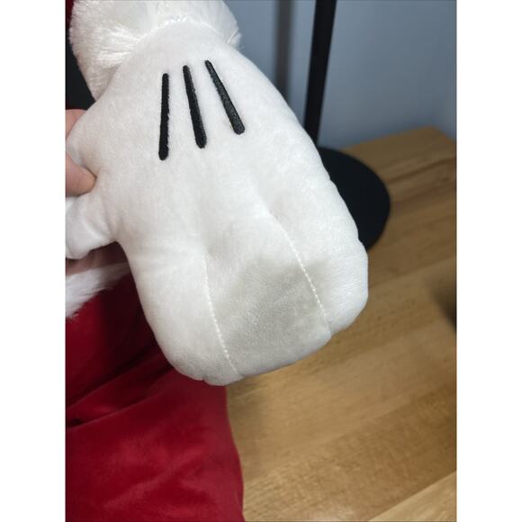 Mickey Mouse Santa Claus JUMBO Plush 48” (4 Feet Tall) Christmas Stuffed Disney - Picture 6 of 15